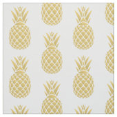 Goldenes Ananas-Gewebe Stoff (Muster)