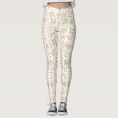 Goldenes Anker-Muster Leggings (Vorderseite)