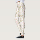 Goldenes Anker-Muster Leggings (Links)