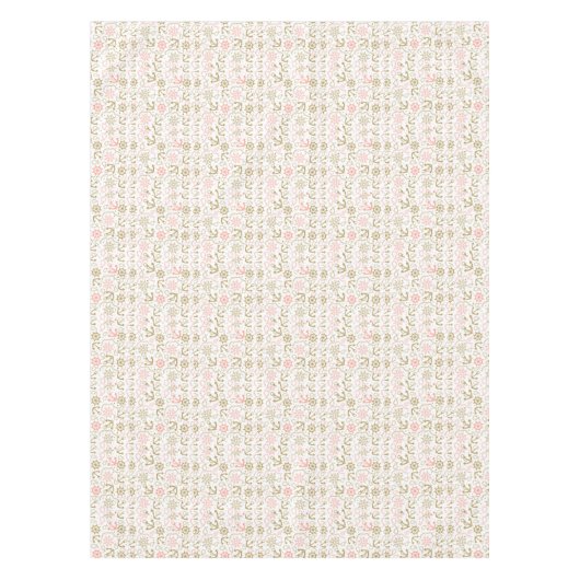 Goldenes Anker-Muster Tischdecke (Vorderseite)