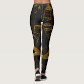 Goldenes Arkane-Symbol Leggings (Rückseite)