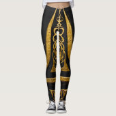 Goldenes Arkane-Symbol Leggings (Vorderseite)