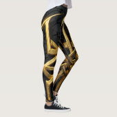 Goldenes Arkane-Symbol Leggings (Rechts)
