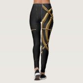 Goldenes Arkane-Symbol Leggings (Rückseite)