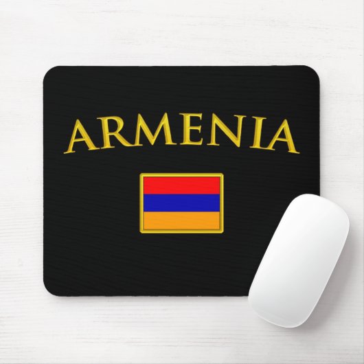 Goldenes Armenien Mousepad (Mit Mouse)