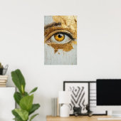 Goldenes Auge Poster (Heimbüro)