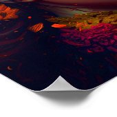 Goldenes Auge - Schöne Frauen an der Burg Poster (Ecke)