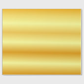 Goldenes Aussehen Elegant Modernes Goldenes Gesche Geschenkpapier (Flach)