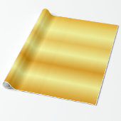 Goldenes Aussehen Elegant Modernes Goldenes Gesche Geschenkpapier (Ungerollt)