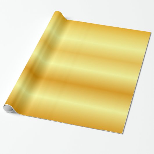 Goldenes Aussehen Elegant Modernes Goldenes Gesche Geschenkpapier (Ungerollt)