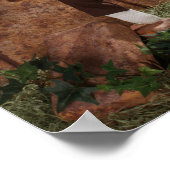 Goldenes Bananenposter Poster (Ecke)