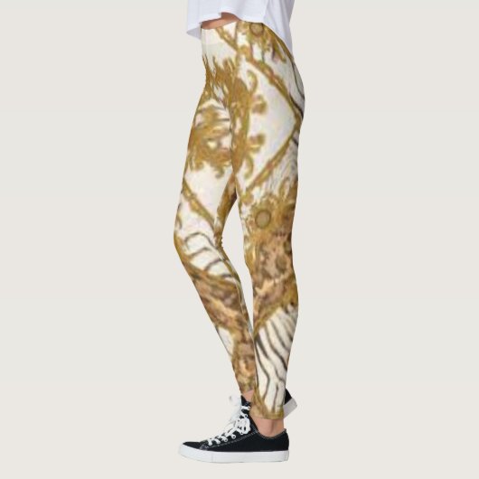 Goldenes Barock Leggings (Links)
