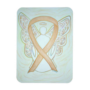 Goldenes Bewusstsein - Angel Art Magnet