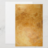 Goldenes Bio farbenreiches Briefpapier (Vorne/Hinten)