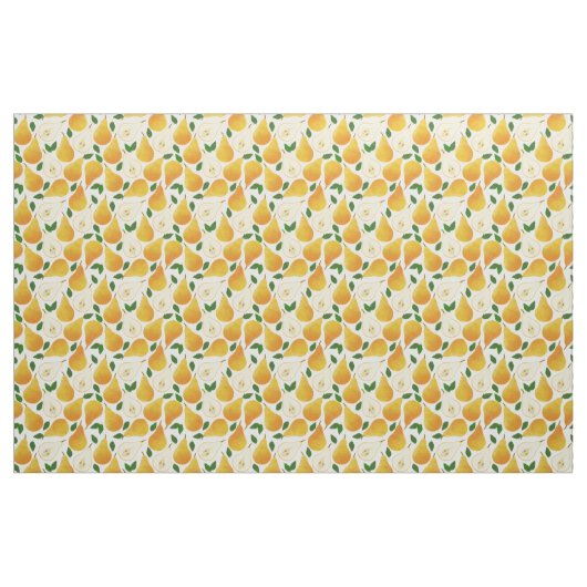 Goldenes Birnenmuster Stoff (Fat Quarter (45,7 x 55,9 cm))