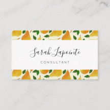 Goldenes Birnenmuster