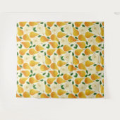 Goldenes Birnenmuster Wandteppich (Vorderseite (Horizontal))