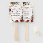 Goldenes Blasenburgunder-Programm Fächer (Vorne und Hinten)