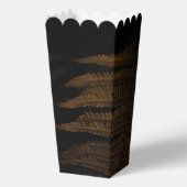 Goldenes Blatt Geschenkschachtel (Rückseite)