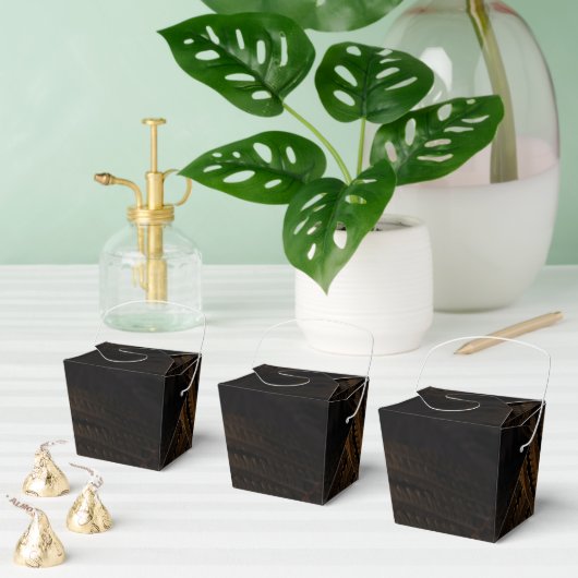 Goldenes Blatt Geschenkschachtel (Zahlreiche)
