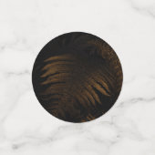 Goldenes Blatt Konfetti (Klein Vorderseite)