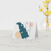 Goldenes Blattdesign Karte (Gelbe Blume)