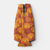 Goldenes Blume-Muster Flaschenkühler (Rückseite)