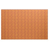 Goldenes Blumen-Muster Stoff (Yard (91,4 cm))