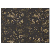 Goldenes Blumen Tischdecke (Vorderseite (Horizontal))