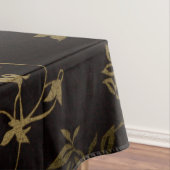 Goldenes Blumen Tischdecke (Beispiel)