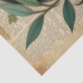 Goldenes Blut - Frauen mit gelben Blumen Deko Seidenpapier (Ausschnitt)