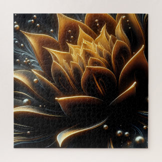 Goldenes Blut in den Tiefen des Lichts Puzzle