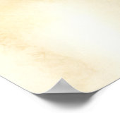 Goldenes Botanik-Kranz-Poster Poster (Ecke)