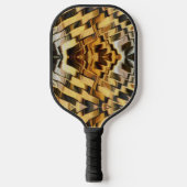 Goldenes Bronze-Imitat Pickleball Schläger (Vorderseite)