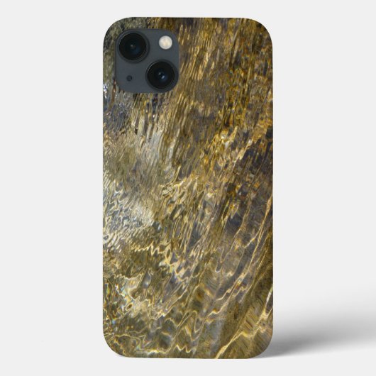 Goldenes Brunnen-Wasser Case-Mate iPhone Hülle (Rückseite)