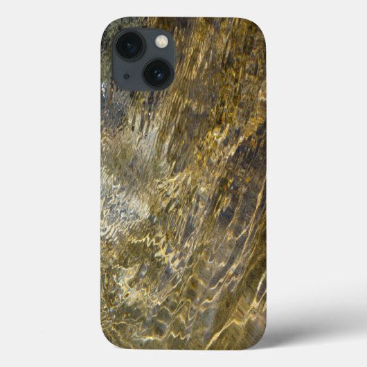 Goldenes Brunnen-Wasser Case-Mate iPhone Hülle (Rückseite)