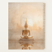 Goldenes Buddha-Monogramm Planer (Rückseite)