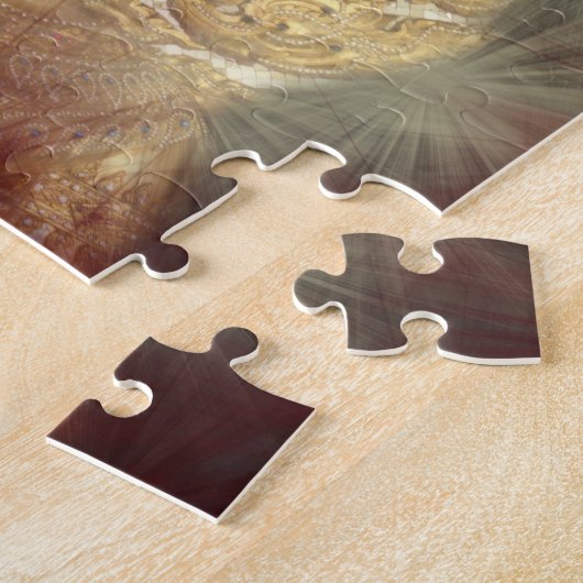 Goldenes Buddha-Puzzle Puzzle (Seite)