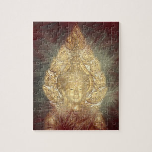 Goldenes Buddha-Puzzle Puzzle