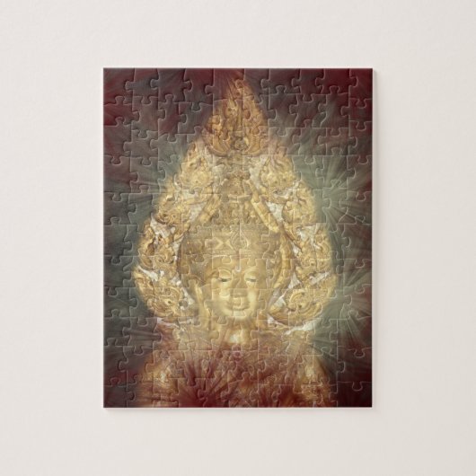 Goldenes Buddha-Puzzle Puzzle (Vertikal)