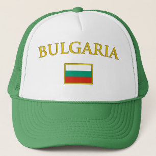 Goldenes Bulgarien Truckerkappe