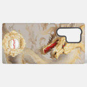 Goldenes Chinesisches Jahr des Drachen Samsung Galaxy Hülle (Rückseite (Horizontal))
