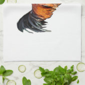 Goldenes Cockeril Teetuch Geschirrtuch (Gefaltet)