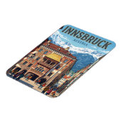 Goldenes Dachl Österreich Magnet (Linke Seite)