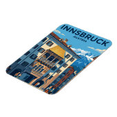 Goldenes Dachl Österreich Magnet (Linke Seite)