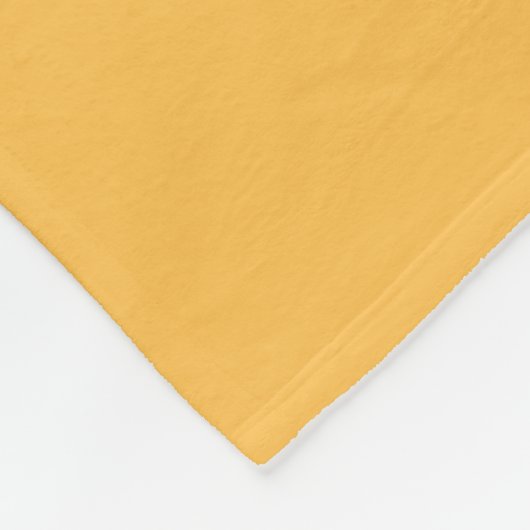 Goldenes Daffodil Gelb, hell, solide Farbe Fleecedecke (Ecke)