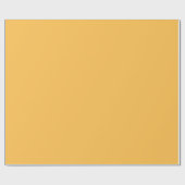 Goldenes Daffodil Gelb, hell, solide Farbe Geschenkpapier (Flach)