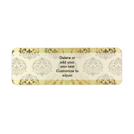 Goldenes Damastmuster