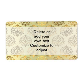 Goldenes Damastmuster