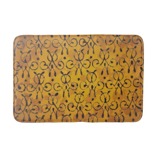 Goldenes Dekor Badematte (Vorderseite)